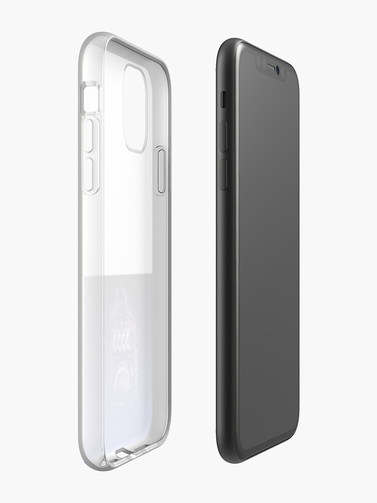 Alternate view of Flinders Street Station gothic point-cloud iPhone Case & Cover