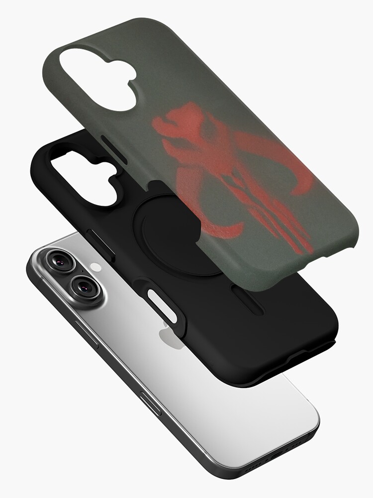 Imagen 2 de 4, Funda de iPhone con la obra Fett de vapor de color, diseñada y vendida por PeonyPaints.
