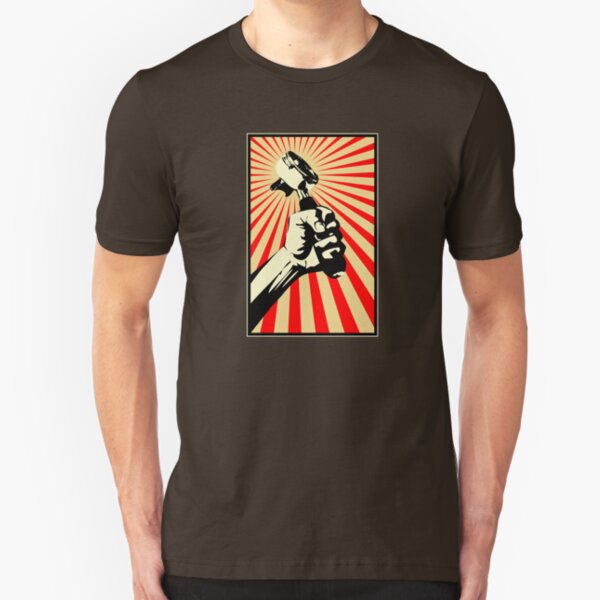 Coffee Revolution! Slim Fit T-Shirt