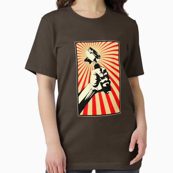 Vista previa del artículo con la obra «¡Revolución del café!», diseñado y vendido por Schytso Designs.
