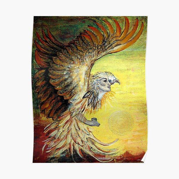 Eagle Visioned Poster