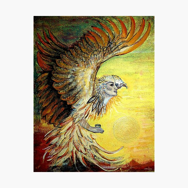 Eagle Visioned Photographic Print