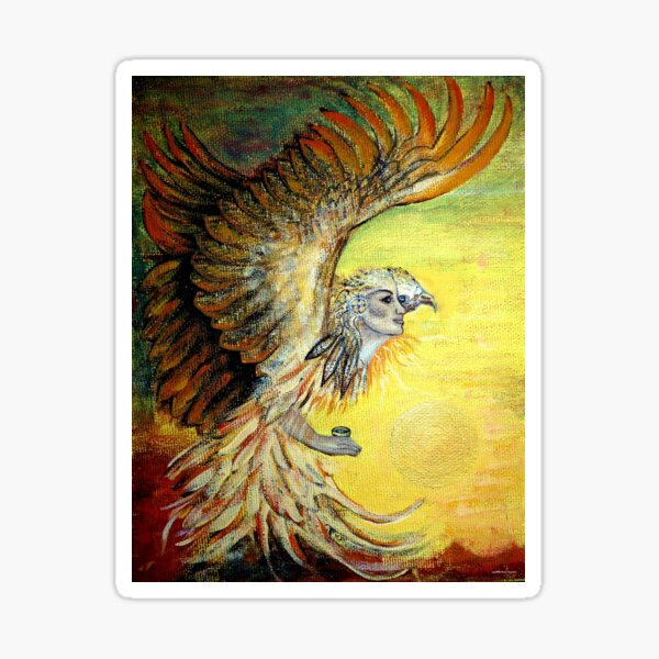 Eagle Visioned Sticker