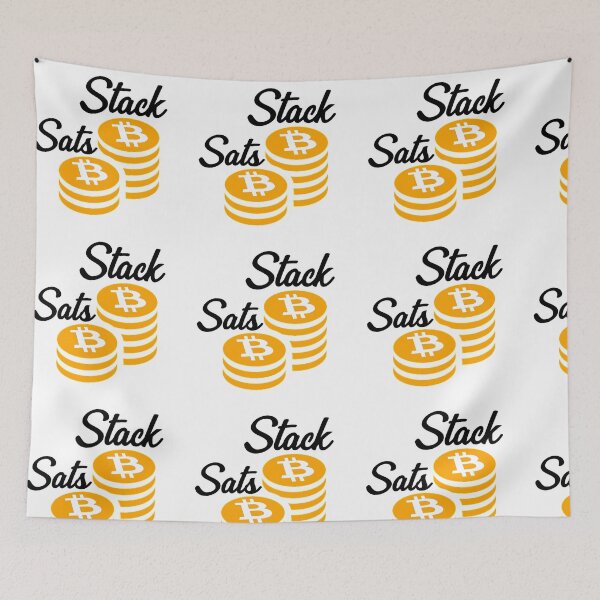 Item preview, Stack Sats designed and sold by ColoCryptonaut.