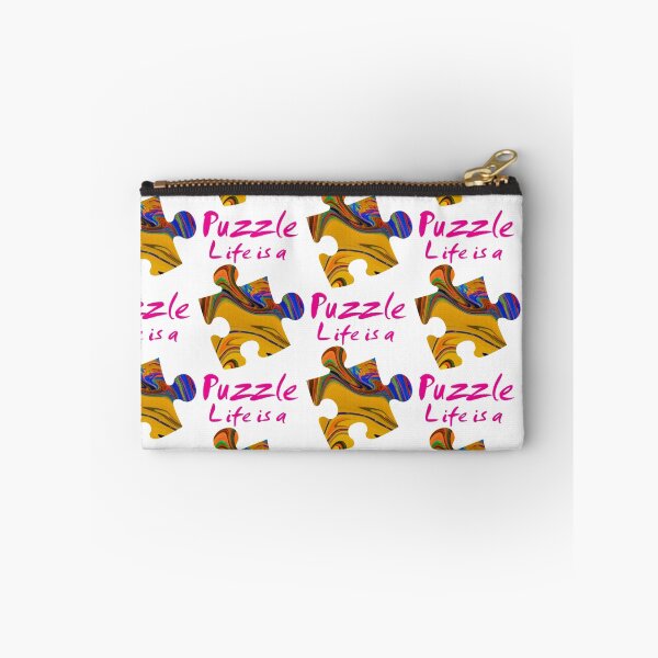 Item preview, Life is a puzzle, red designed and sold by marmur.