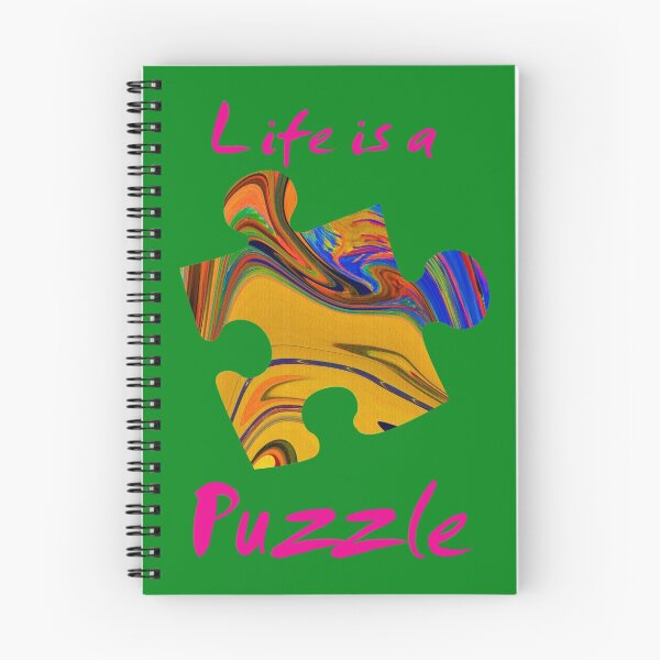 Item preview, Life is a puzzle, red designed and sold by marmur.