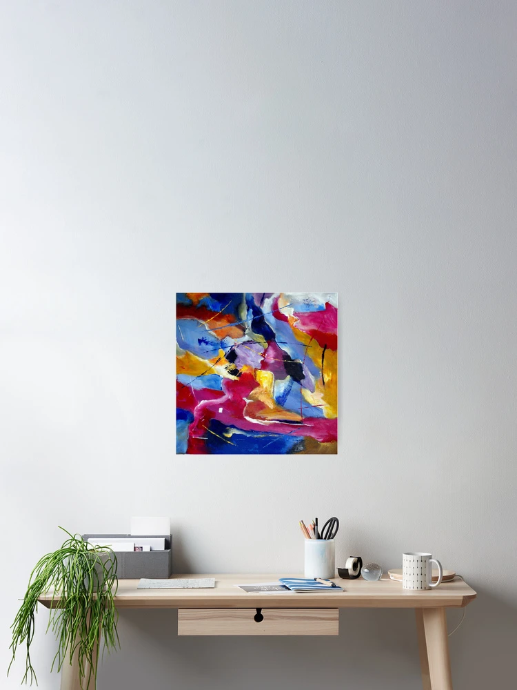 Thumbnail 2 of 3, Poster, Freedom To Be Acrylic Abstract designed and sold by Ruth Palmer.