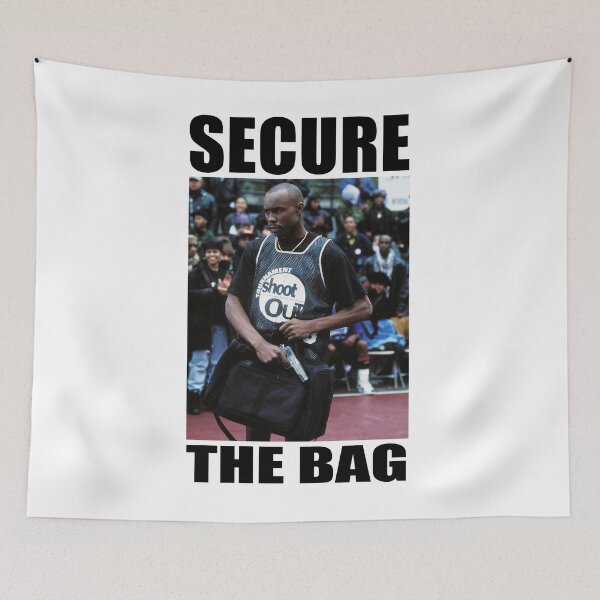 Item preview, Secure The Bag Shirt Above The Rim Hip Hop Shirt designed and sold by coolhiphoptees.
