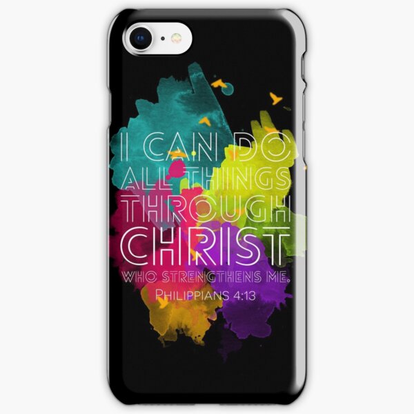 Philippians 4:13 iPhone Snap Case