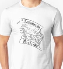 Lowbrow Bastards-Logo Slim Fit T-Shirt