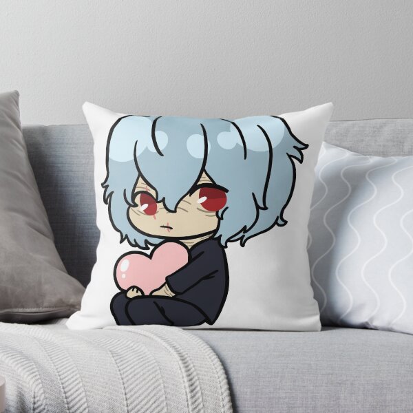 Shiggy Heart Throw Pillow