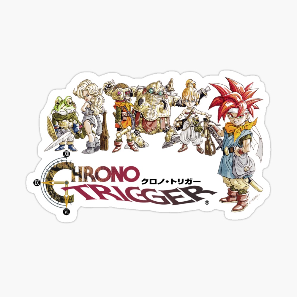 Chrono Trigger Logo Photographic Print By Jpagee Redbubble