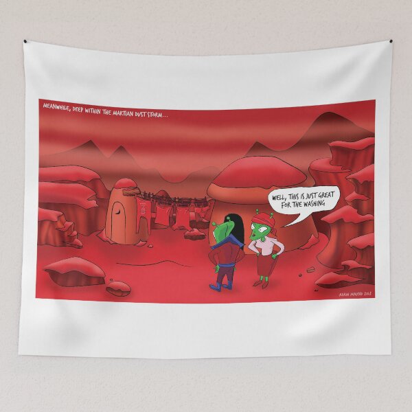 Item preview, Martian Dust Storm designed and sold by StarToons.