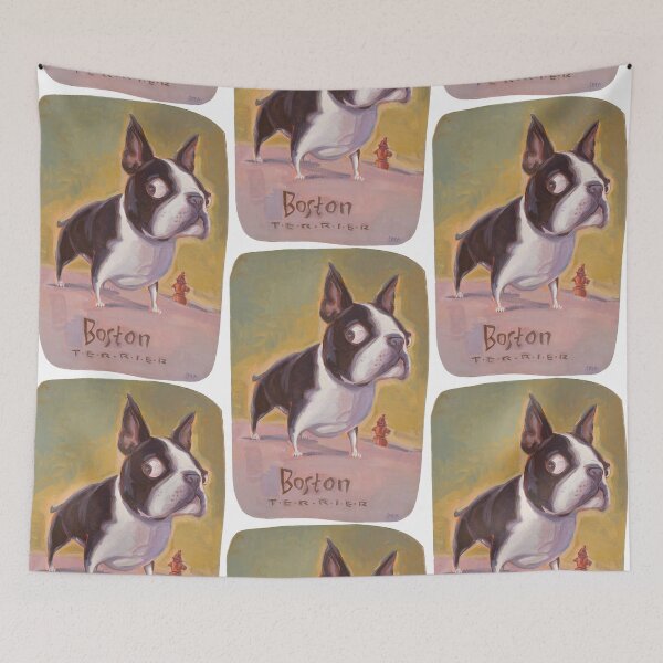 Item preview, Boston Terrier Barkatype designed and sold by Shawn Shea.