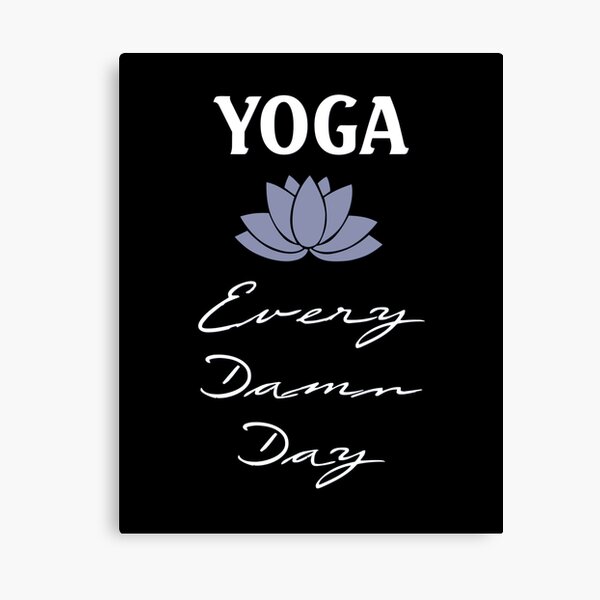 Woman Yoga Relaxation Simple Minimal Aesthetic | Poster