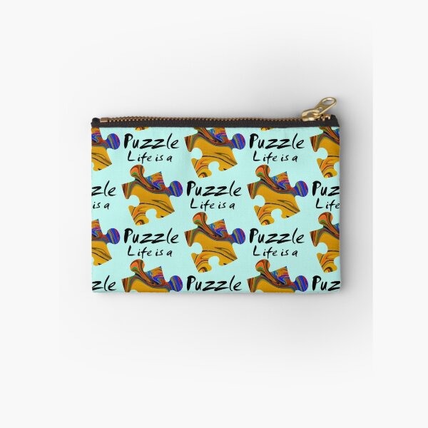 Item preview, Life is a puzzle, black  designed and sold by marmur.