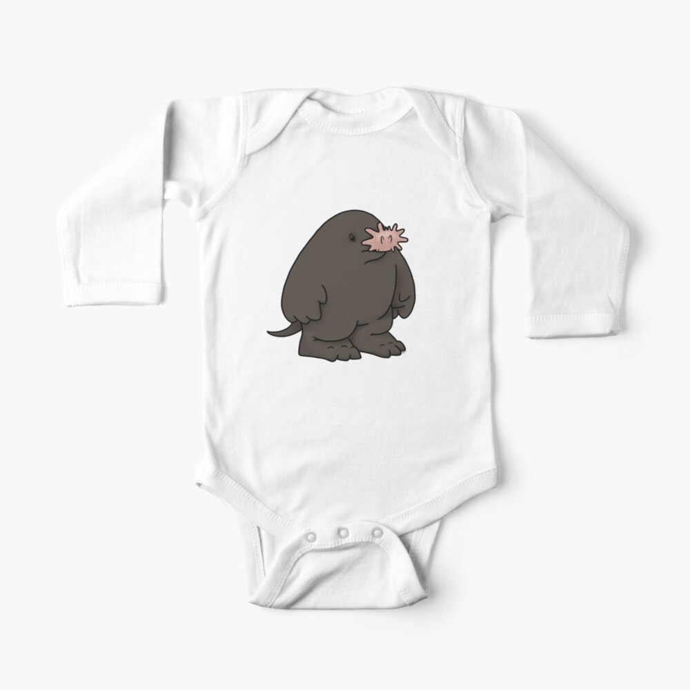 Star Nosed Mole Baby One Piece By Gardendragon Redbubble