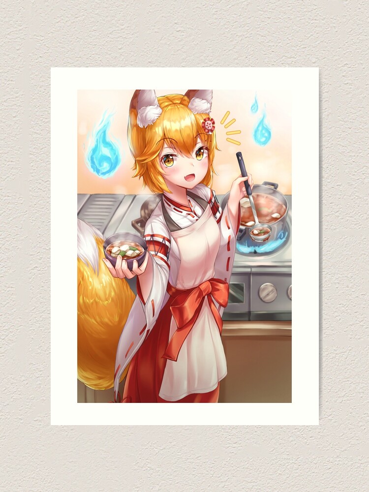 Sewayaki Kitsune no Senko-san | Art Board Print