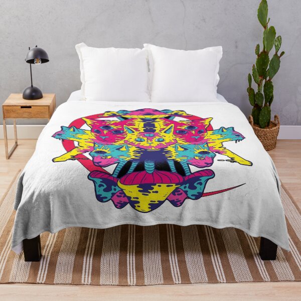 Item preview, Psychedelic drug cats. designed and sold by emphatic.