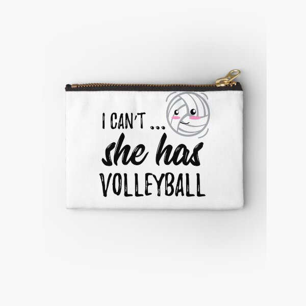 Item preview, I Can't She Has Volleyball With Blushing Ball designed and sold by SilentEcho.