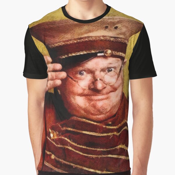 Benny Hill, British Comedian Graphic T-Shirt
