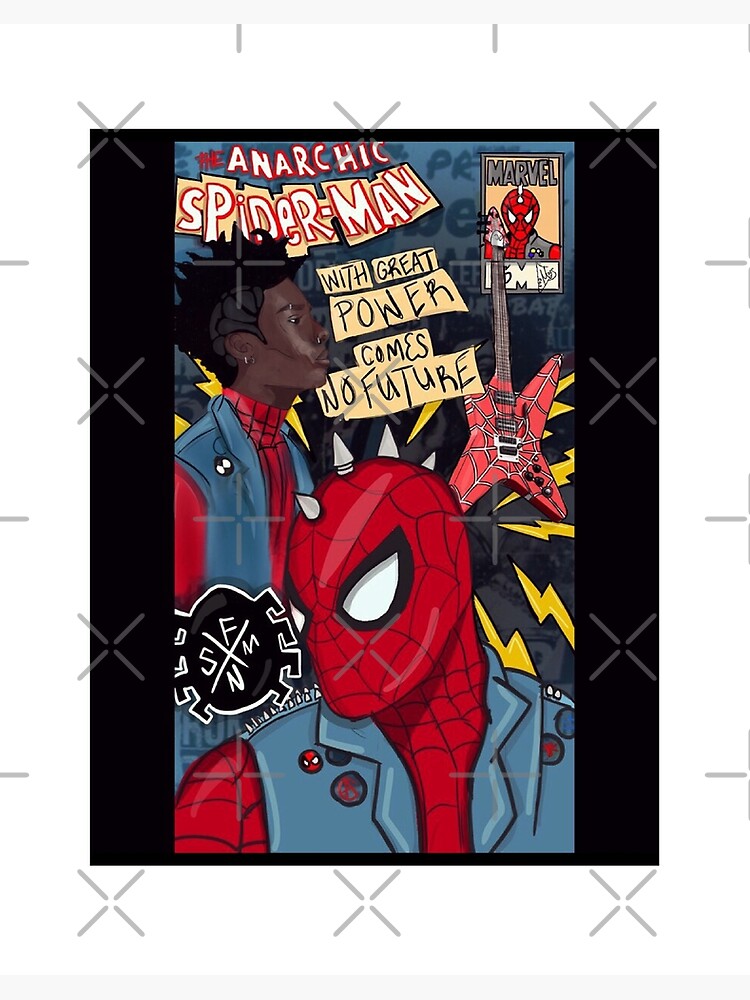 Spider punk, spiderverse, miles morales, spiderpunk, hobie brown, gwen  stacy Art Print for Sale by Kezia-hSingleta