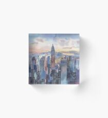 New York Acrylic Block
