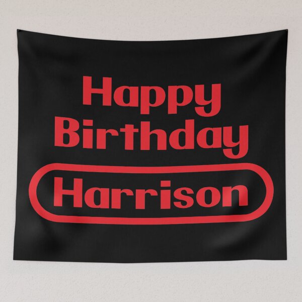 Item preview, Harrison Happy Birthday Gift Video Games Retro designed and sold by elhefe.
