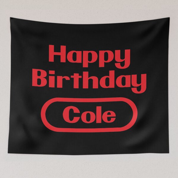 Item preview, Cole Happy Birthday Gift Video Games Retro designed and sold by elhefe.
