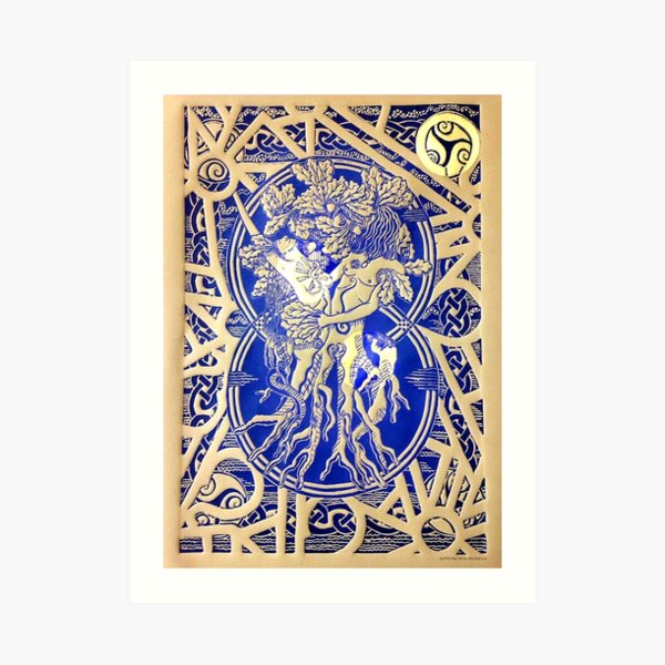 RAPTURE BLUE Art Print