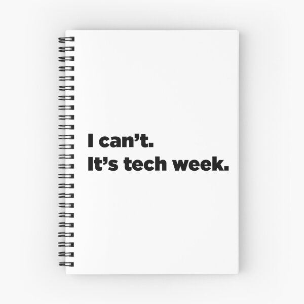 Item preview, I can't. It's tech week.  designed and sold by TOPtheaterCo.