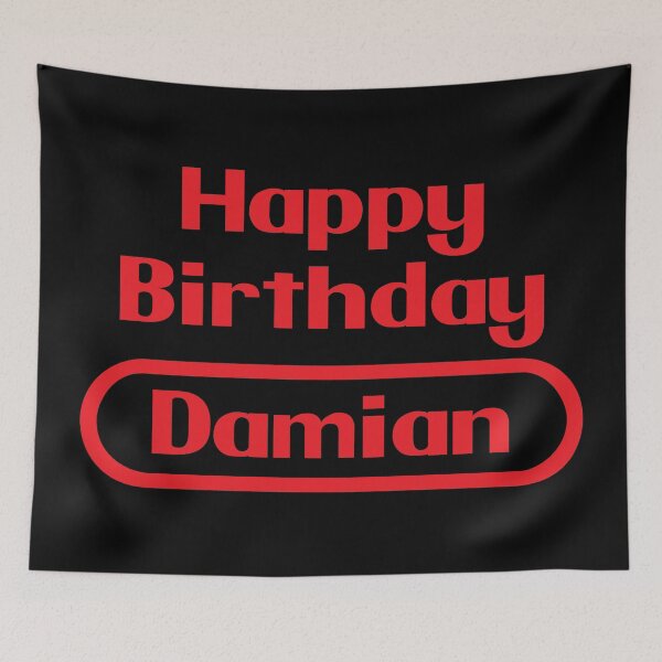 Item preview, Damian Happy Birthday Gift Video Games Retro designed and sold by elhefe.