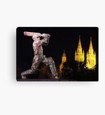 Sir Don Bradman Canvas Print