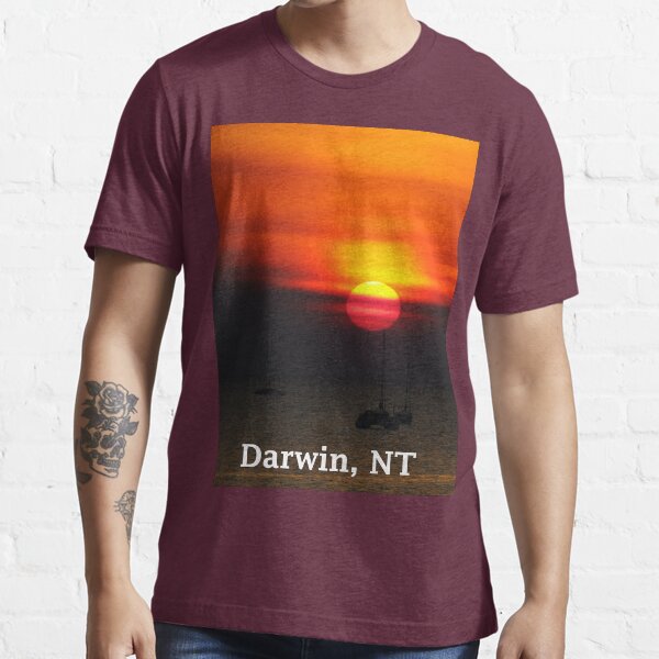 Darwin Sunset Essential T-Shirt