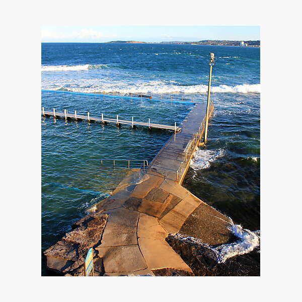 Item preview, Narrabeen Pool from above designed and sold by Doug Cliff.