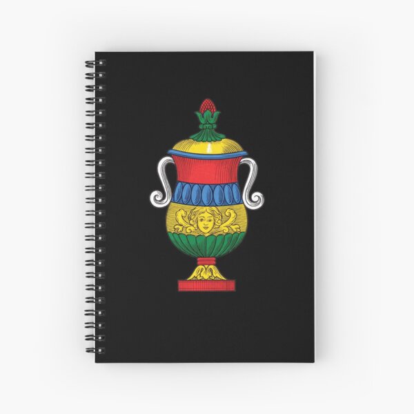 Italian Ace of Cups Scopa / Briscola card Spiral Notebook