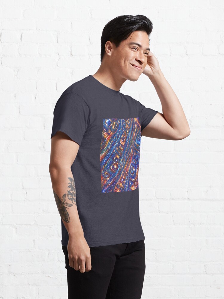 Alternate view of Fire and Water motif Classic T-Shirt