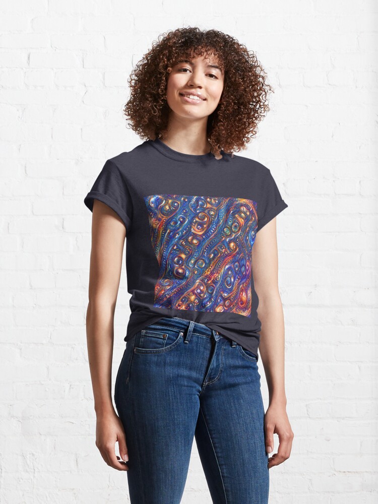 Alternate view of Fire and Water motif Classic T-Shirt