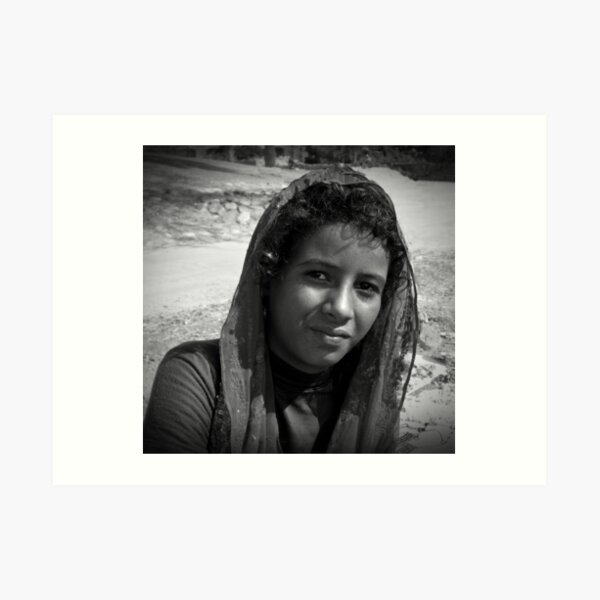 young bedouin Art Print