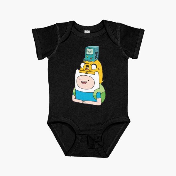 Vista previa del artículo con la obra «Finn Jake BMO», diseñado y vendido por plushism.