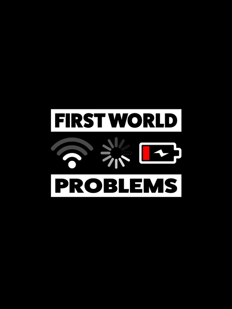 Thumbnail 4 of 4, iPhone Case, First world problems designed and sold by KeepOnCoding.