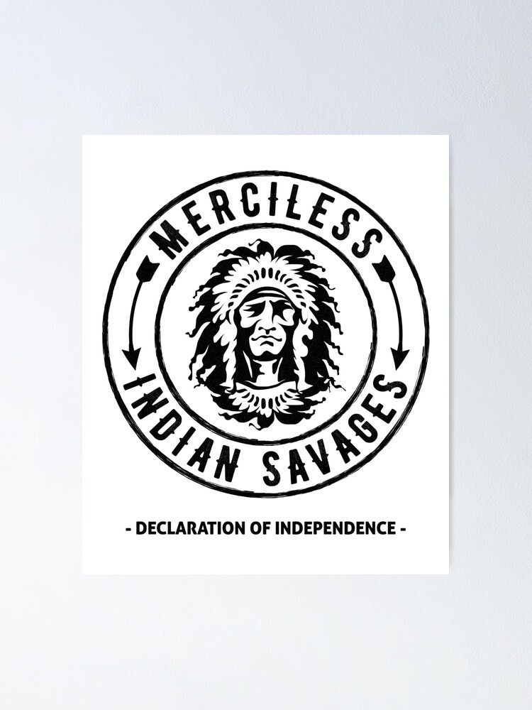 declaration of independence native savages