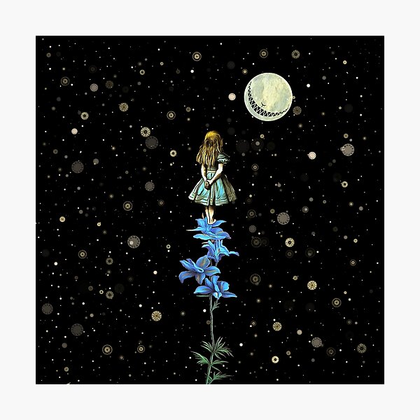 Item preview, Wonderland Sky Viewing Time - Alice In Wonderland designed and sold by maryedenoa.