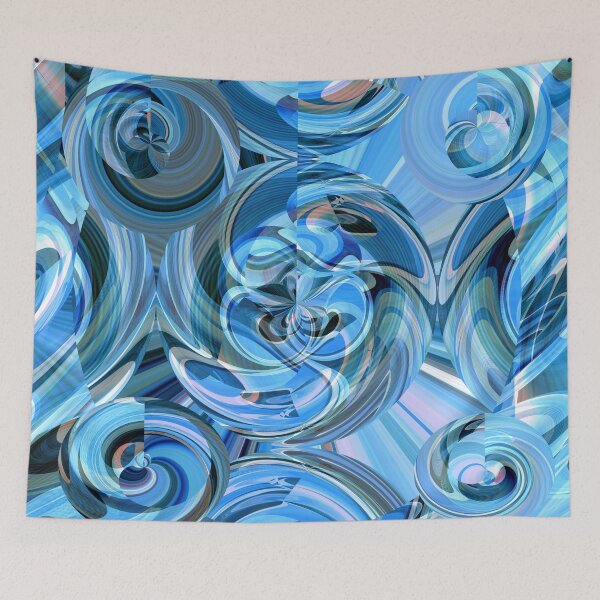 Item preview, Tangled up in blue  designed and sold by Merice  Ewart Marshall.