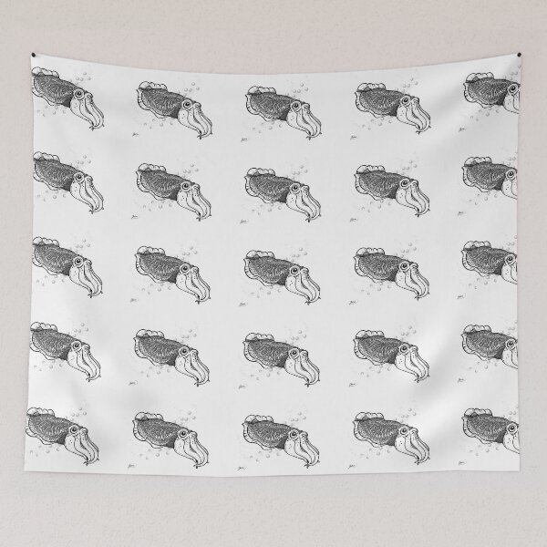 Item preview, Cuttlefish designed and sold by FatRabbitArt.