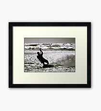 Kite Surfing 2 Framed Print
