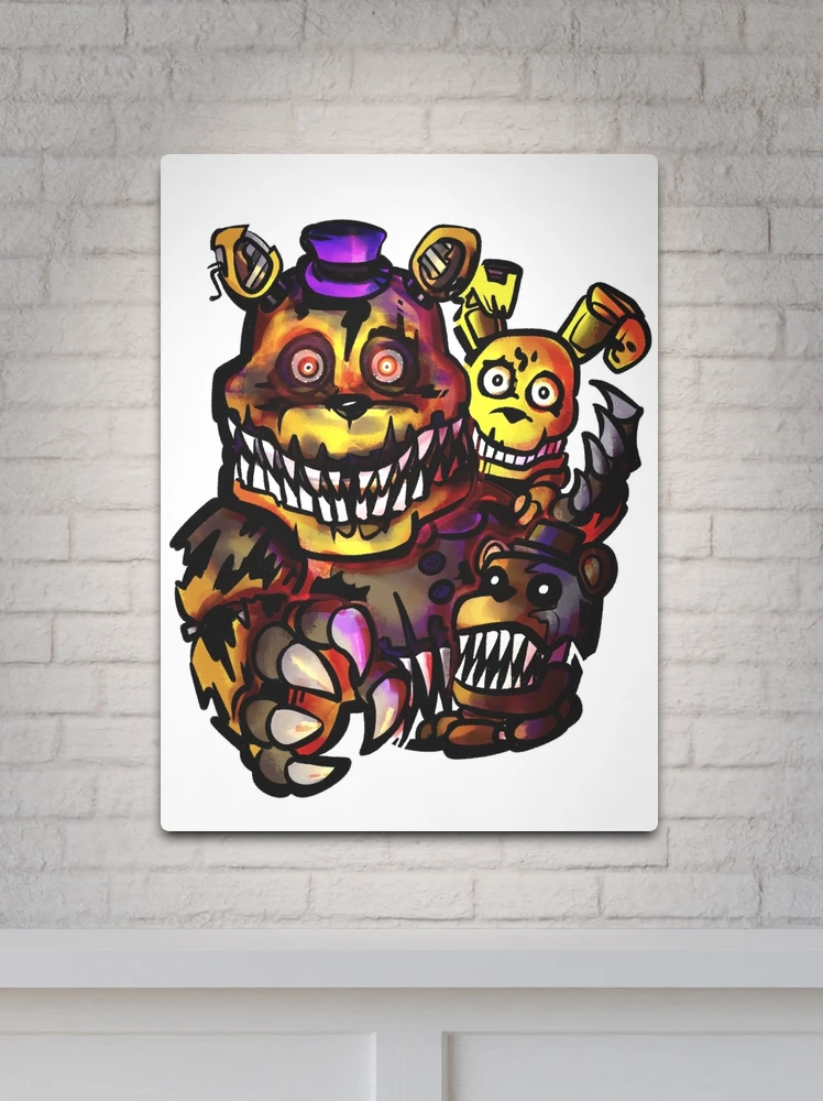 Five Nights at Freddy's - FNAF 4 - Plushtrap Metal Print for Sale by  Kaiserin