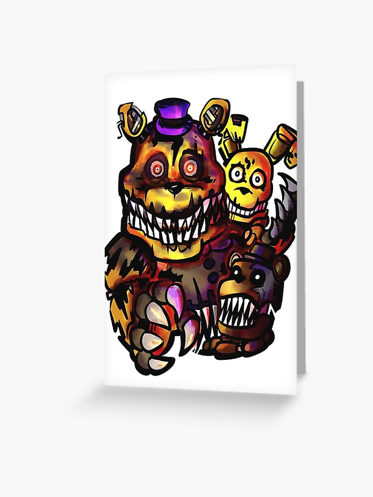 Five Nights at Freddy's - FNAF 4 - Plushtrap Greeting Card for Sale by  Kaiserin