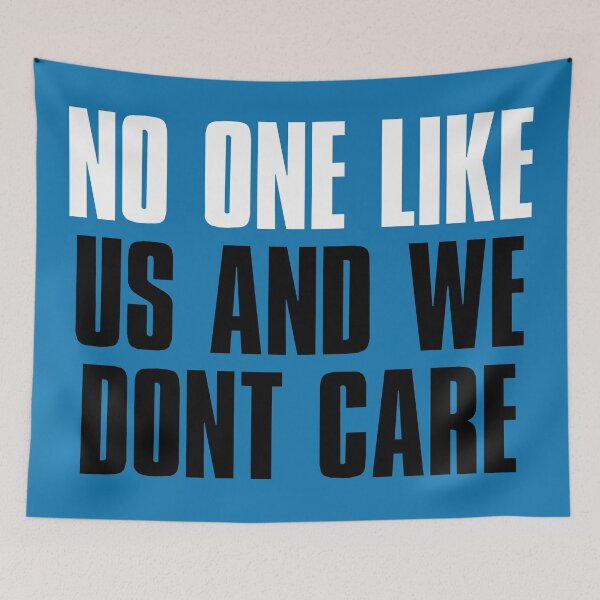 Item preview, No One like Us and We dont care, Carolina Sports Blue designed and sold by elhefe.