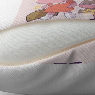 Alternate view of Anais and Granny Jojo Throw Pillow